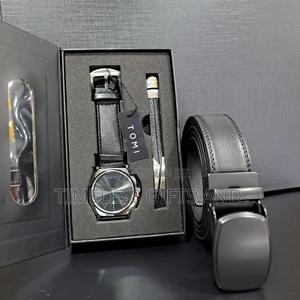 Men Gift Watch Bracelet Belt Set