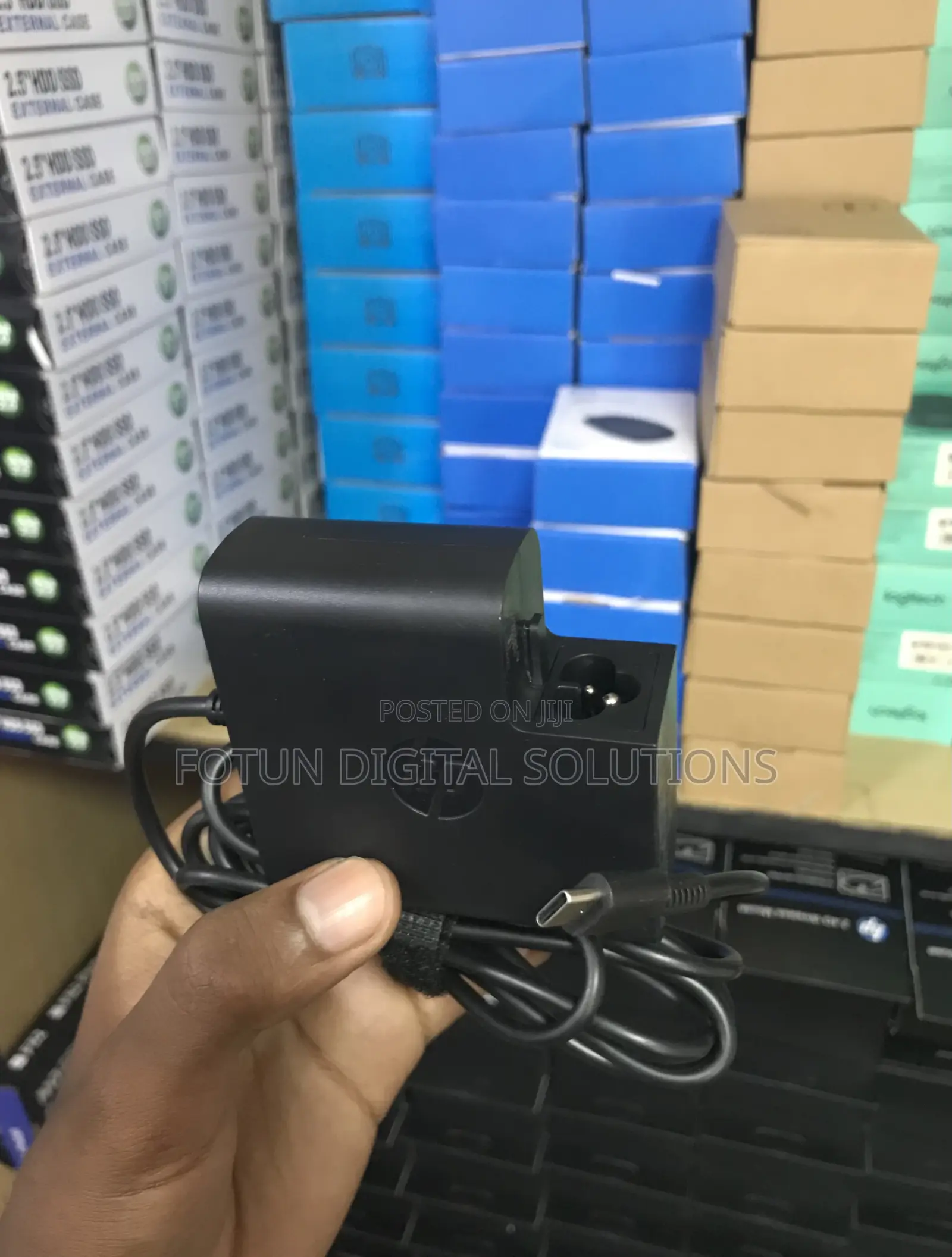 Original Hp 65w Usb-C Uk Plug Charger - Ex-Uk Stock for Hp Laptops