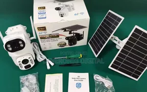 Ubox 6mp 4g Dual Lens Solar PTZ Camera