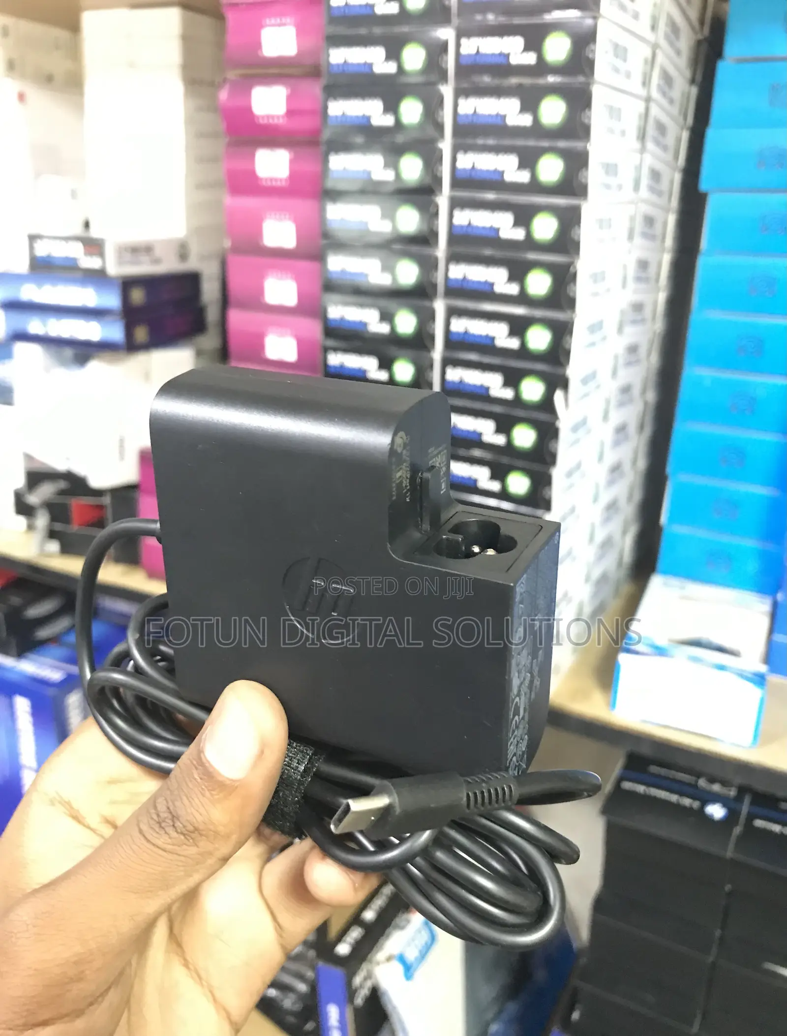 Ex-Uk Original Hp 65w Type C Power Adapter - Tested 1 Year Warranty
