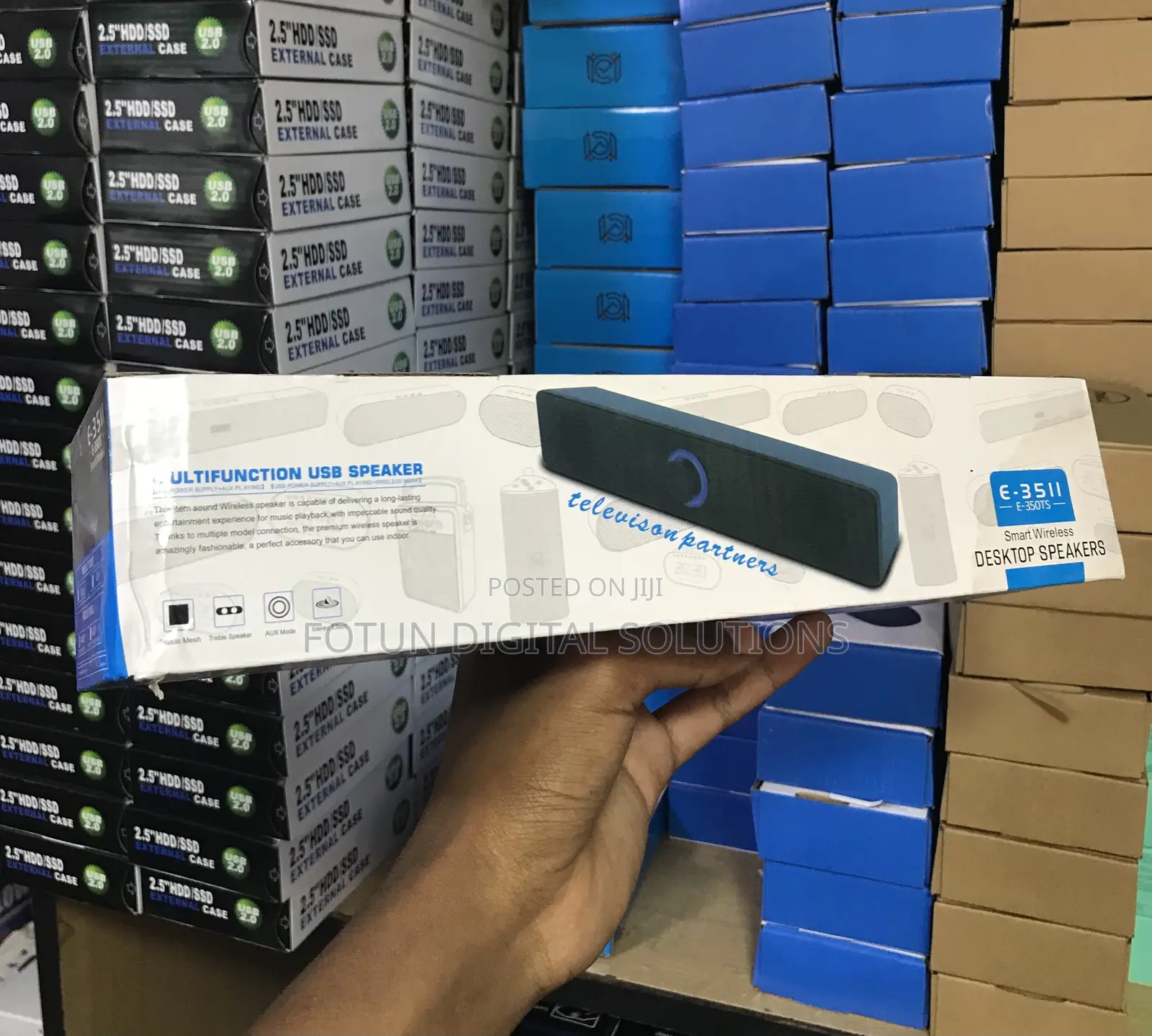E-3511 Usb Bluetooth Computer Speaker -for Pc, Laptop Mobile Devices
