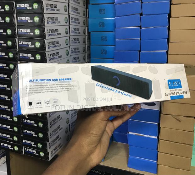 E-3511 Usb Bluetooth Computer Speaker -for Pc, Laptop Mobile Devices