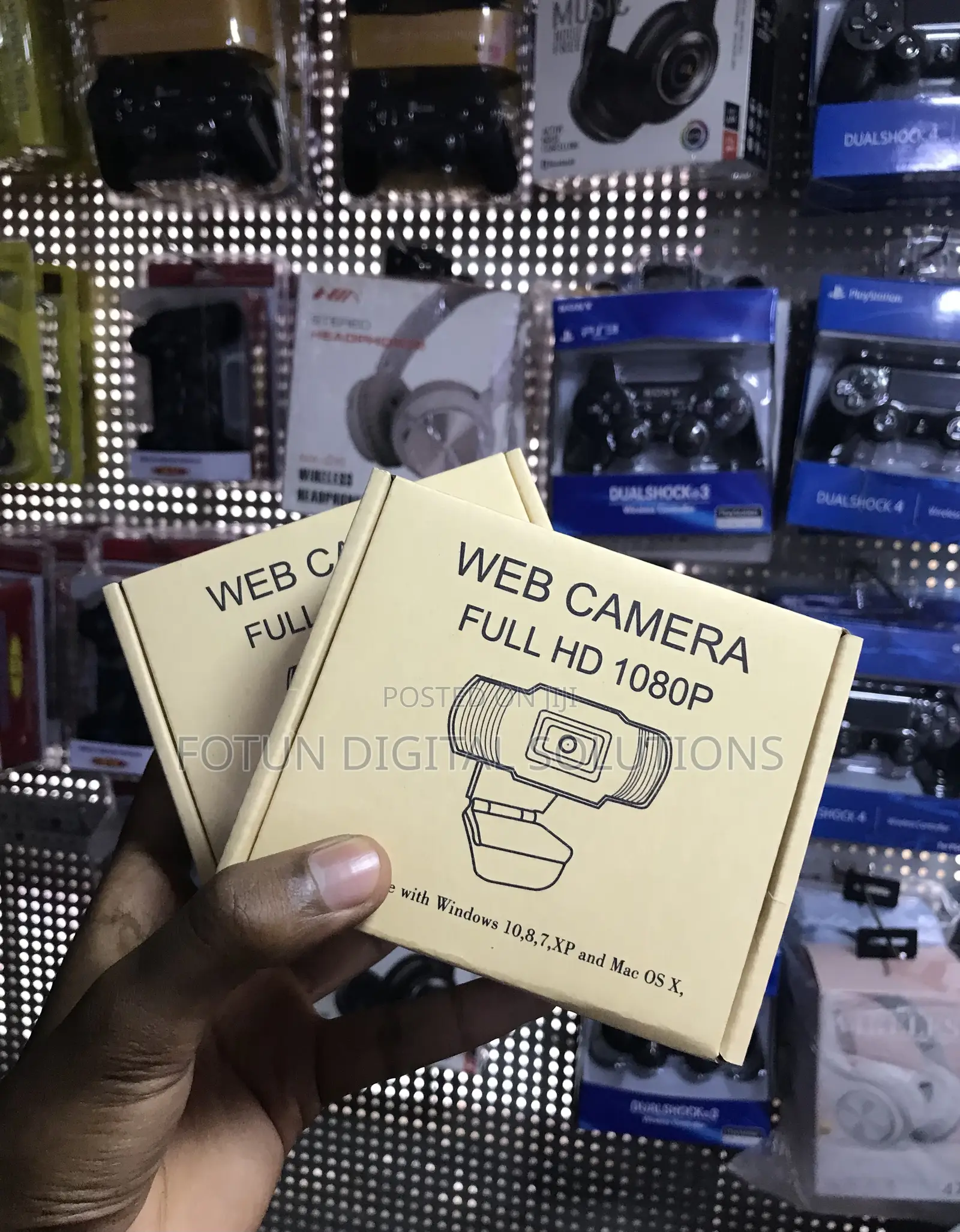 Basic 1080p Webcam - No Microphone, No Software, Plug Play Usb