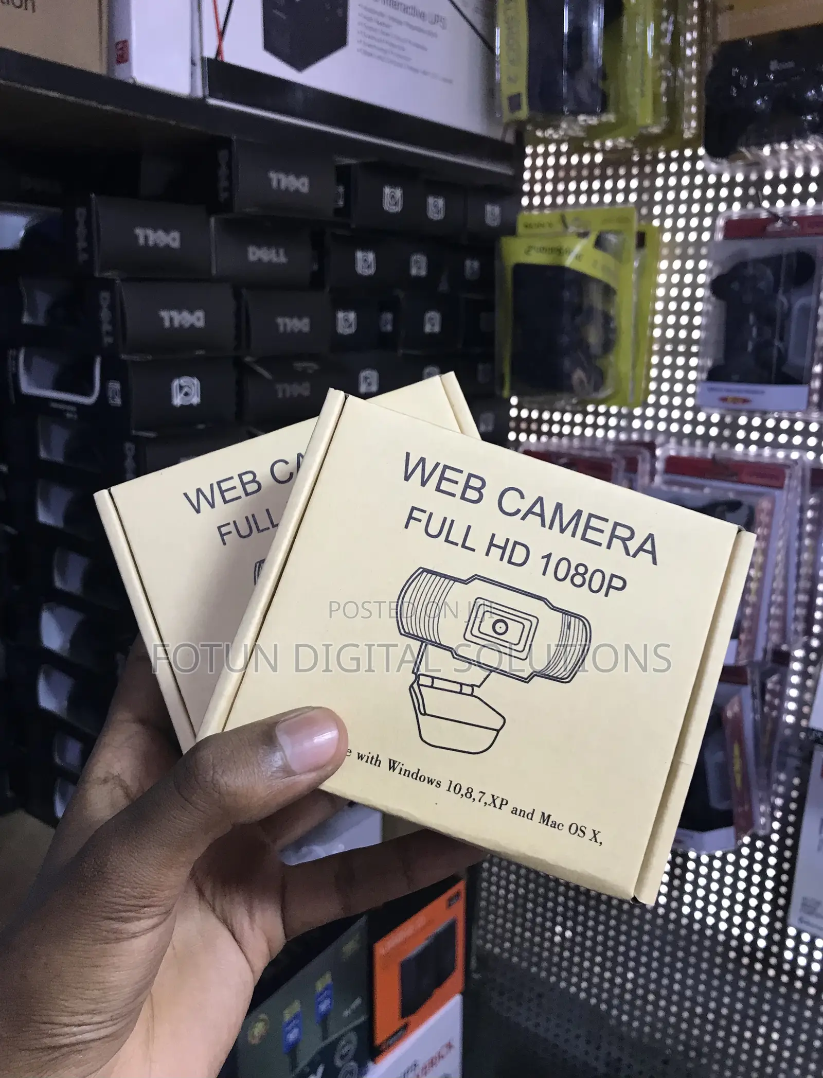 1080p Hd Webcam With Clip - Basic Video Camera for Zoom Calls