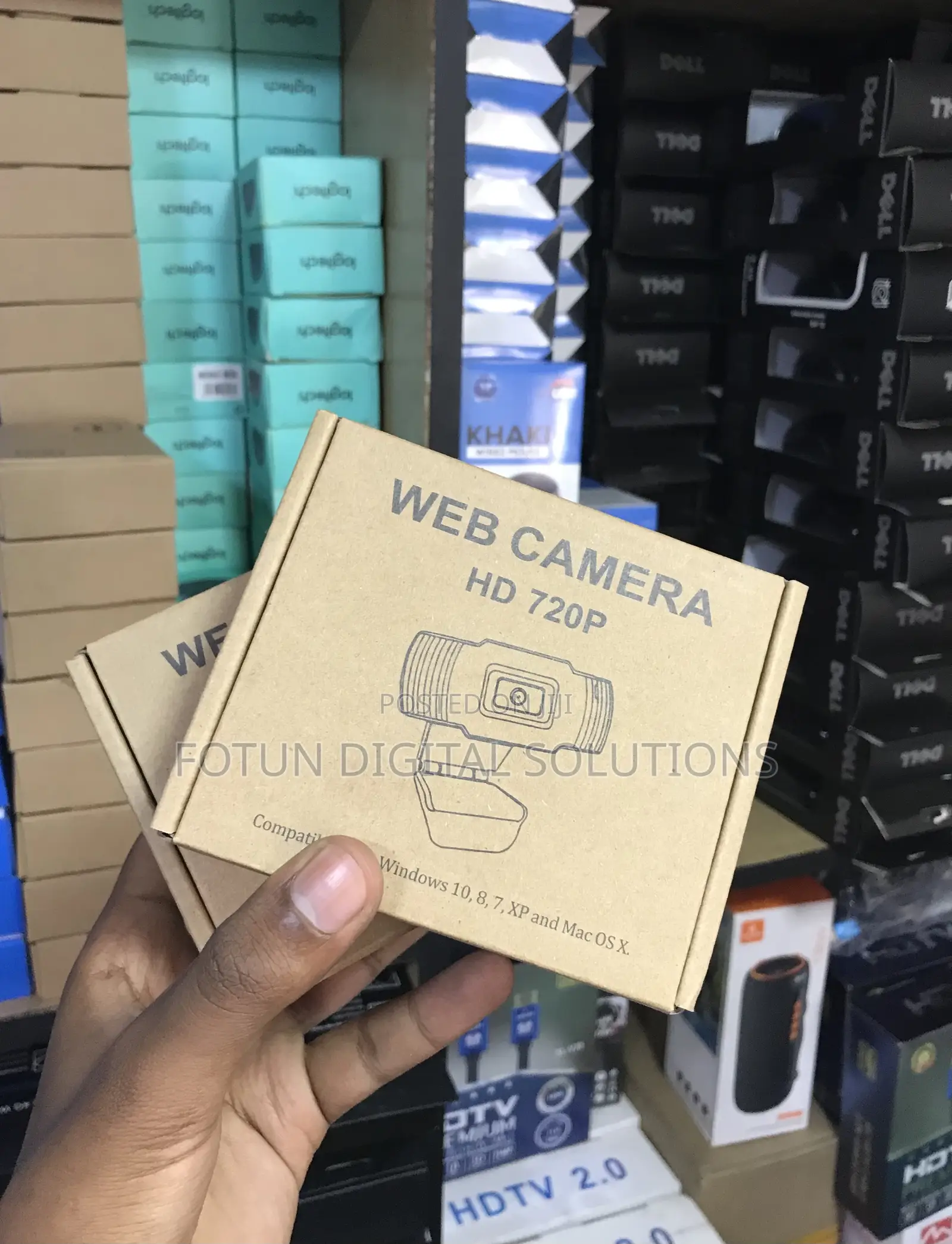 Affordable 720p Webcam - For Students Basic Home Office Use