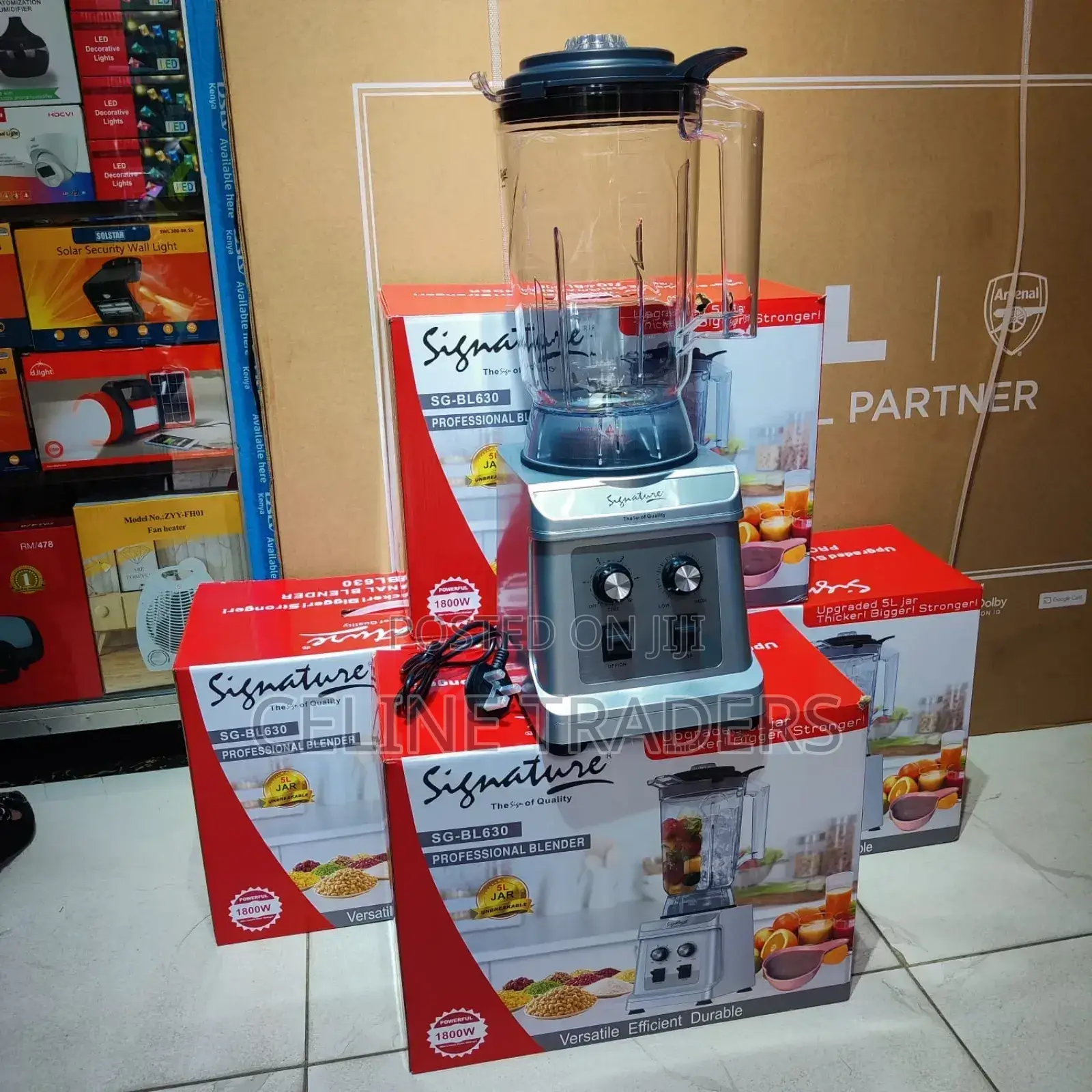 *Signature Commercial Blender 5litres  1800w