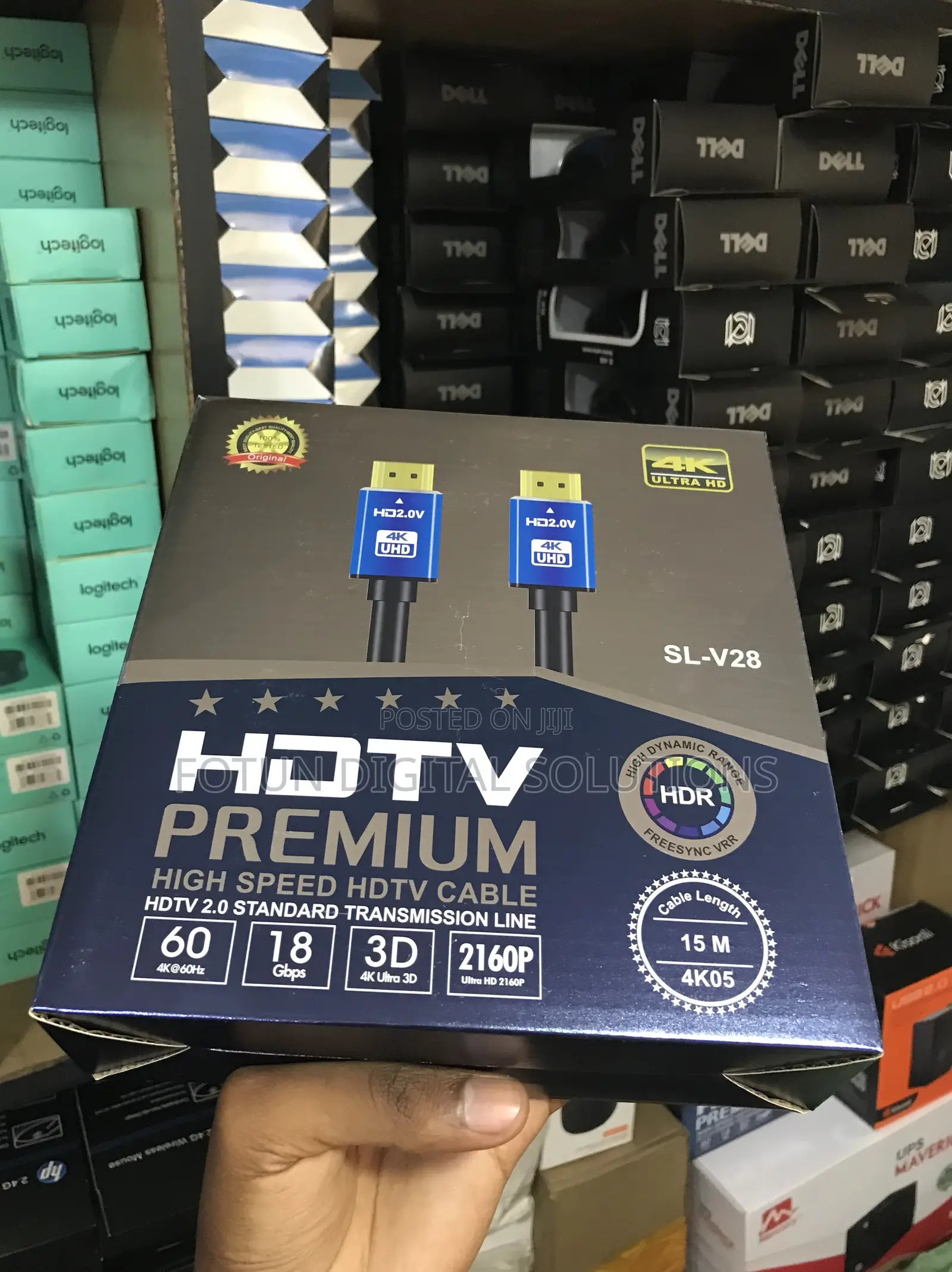 3m Ultra Hd Hdmi Cable - Certified for , Hdr, 48-Bit Color