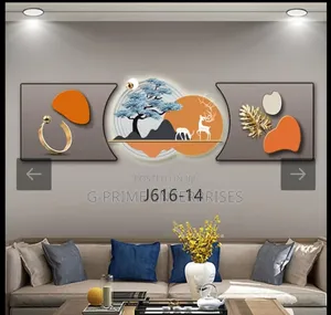 Wall Decor Clock 3 in 1