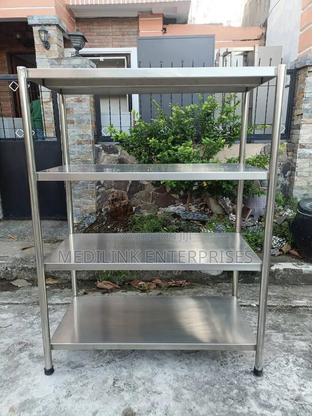 Ss304 Stainless Steel Commercial Kitchen Racks - main view