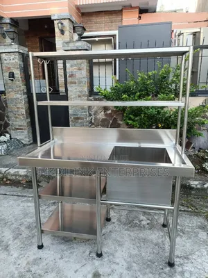 Stainless Fabricated Customized Sink and Rack