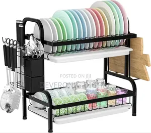 Two Tier Carbon Dishrack