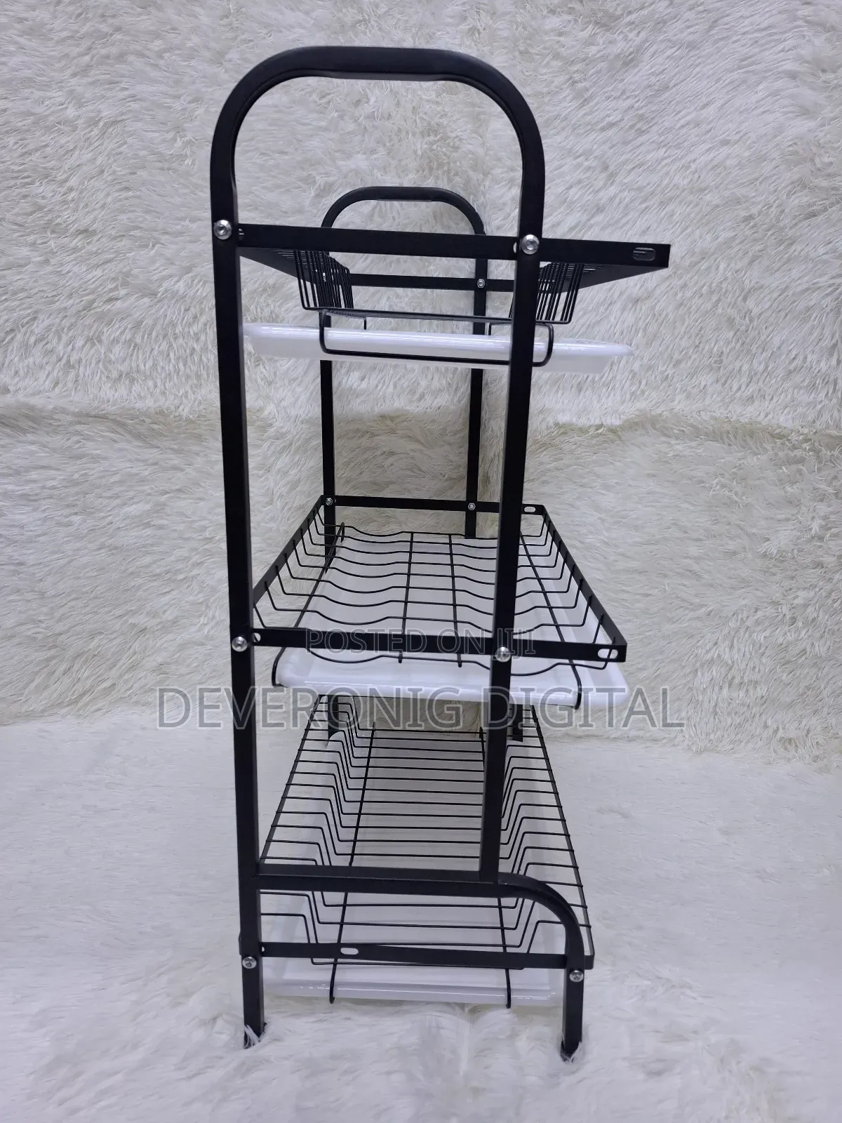 *3 Tier High Quality Carbon Steel Dish Rack
