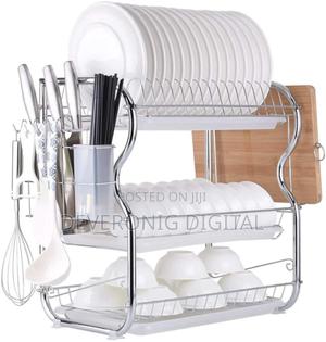3layer Dishrack Stainless Steel - thumbnail 2