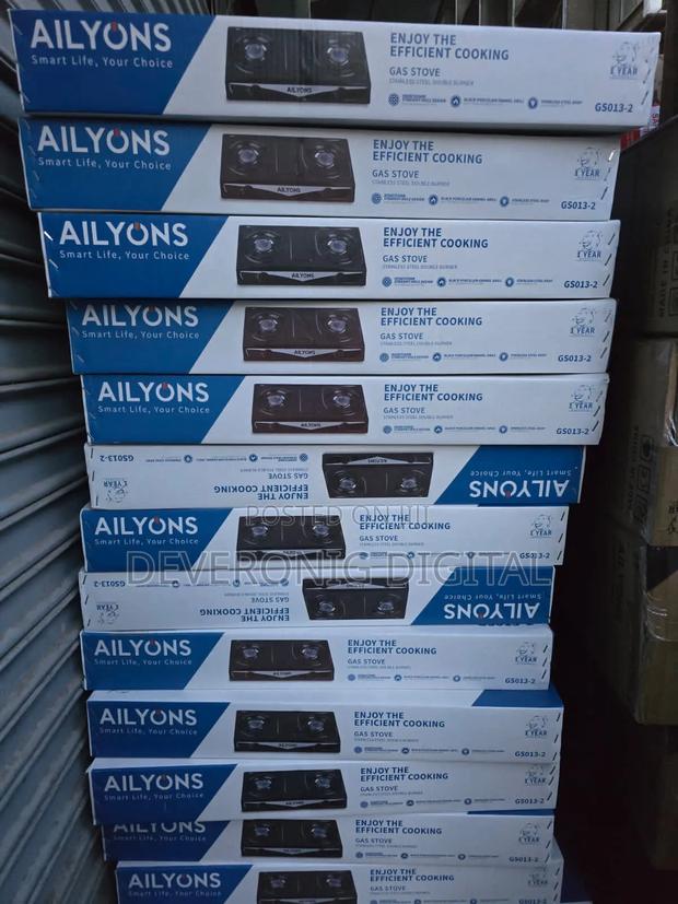 *Ailyons 2 Burner Table Top Stainless Steel Gas Stove Cooker