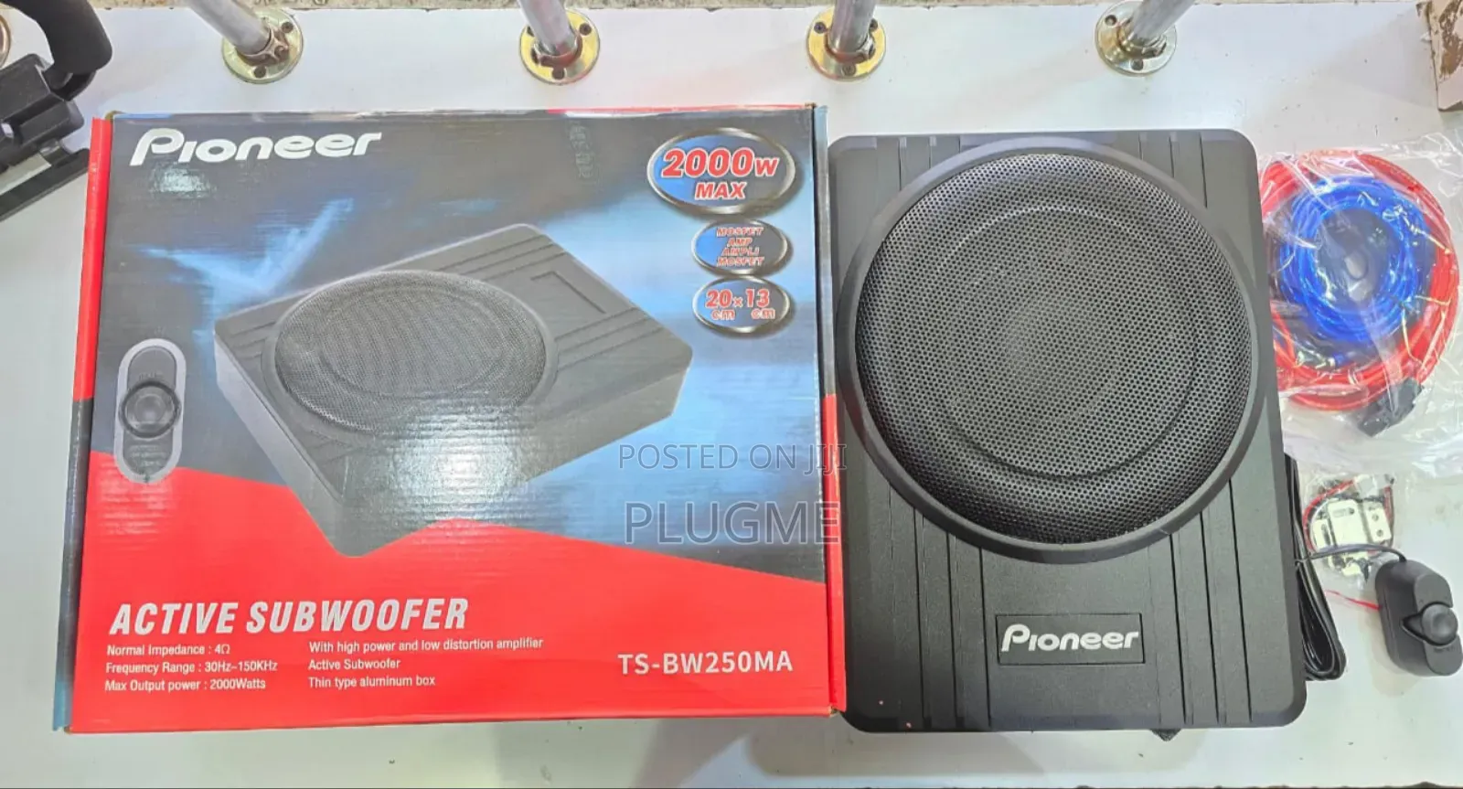 Bw 250 2000w Active Underseat Subwoofer