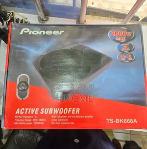 Bw668 2000w Active Underseat Subwoofer