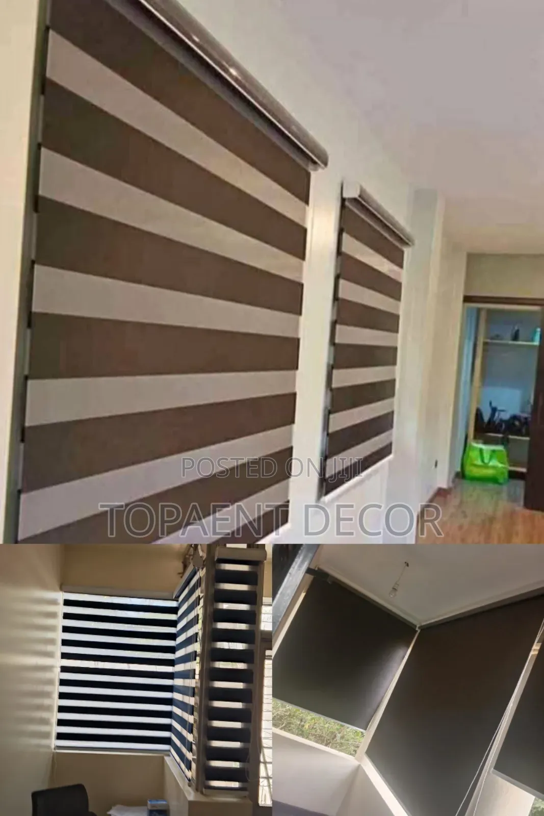 Elegant And Classy Horizontal Office Window Blinds