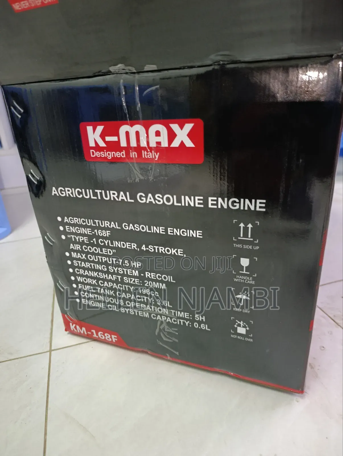 Kmax Km-168f Agricultural Gasoline Engine