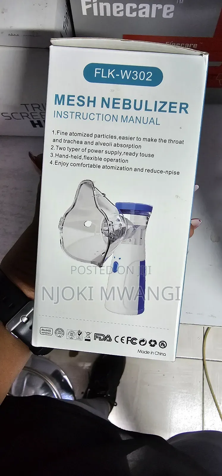 Portable Nebulizer Machine(Mesh)