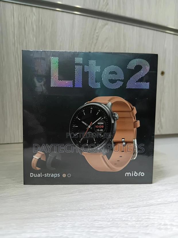 Mibro Watch Lite 2 Smart Watch 1.3-Inch Amoled Hd Display Metal Body