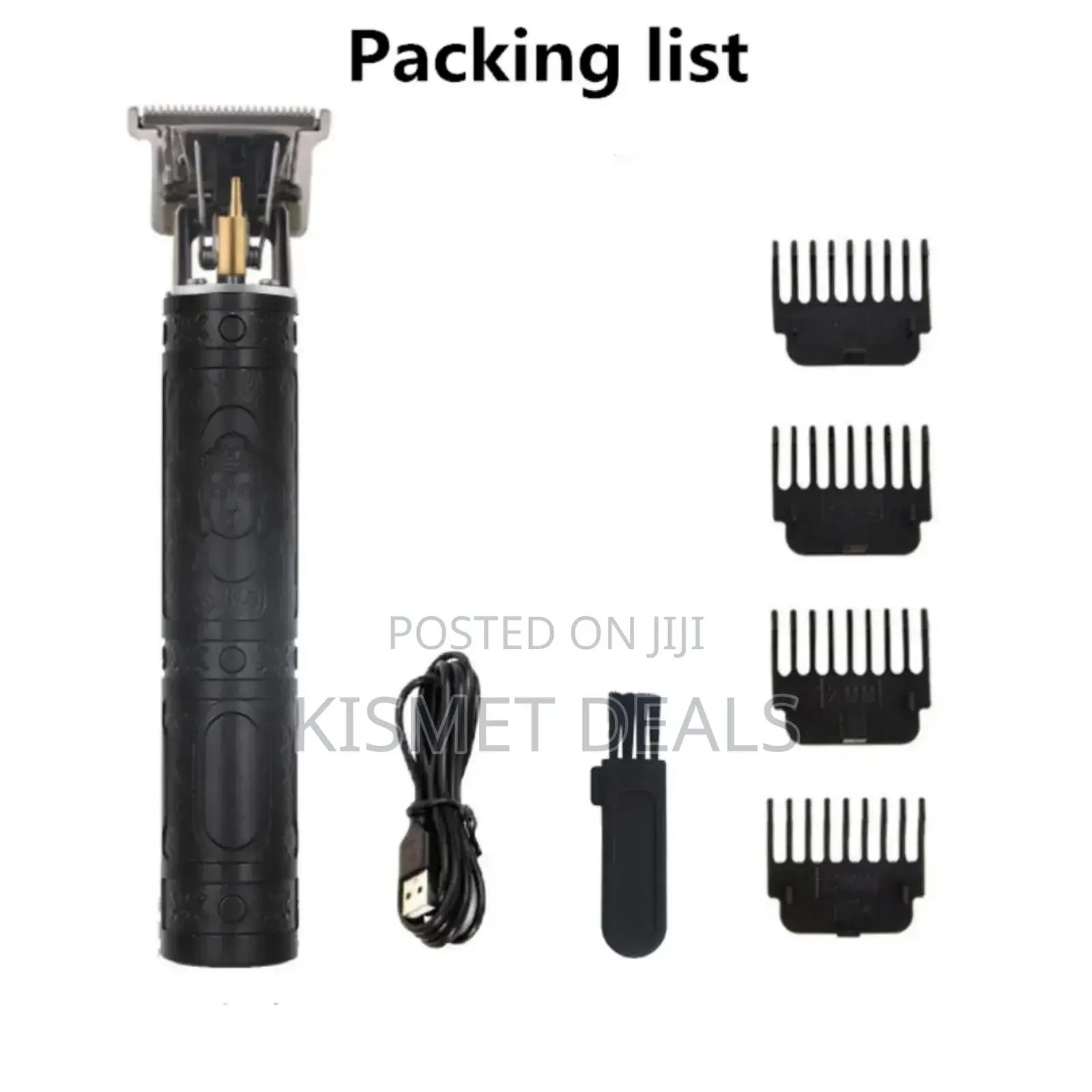 Vintage T9 Dragon Rechargeable Metal Hair Cut Clipper Trimmer Shaver