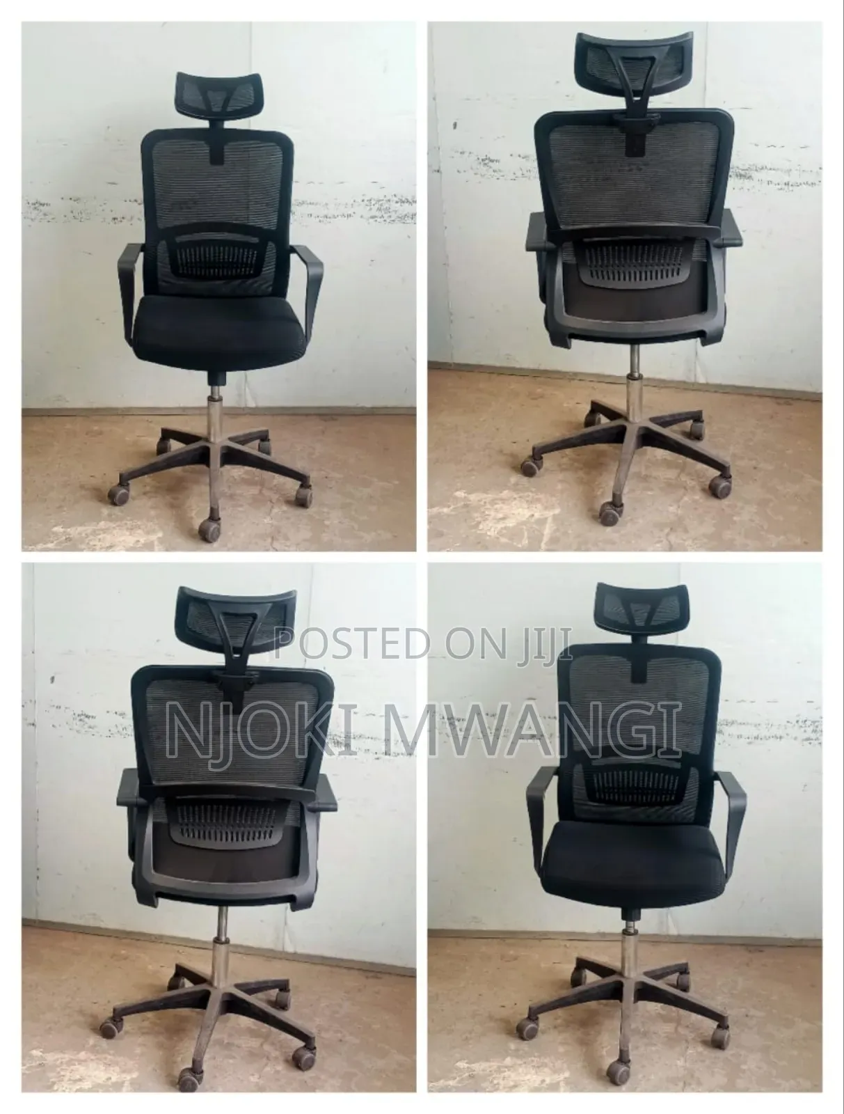Office Chair With Headrest