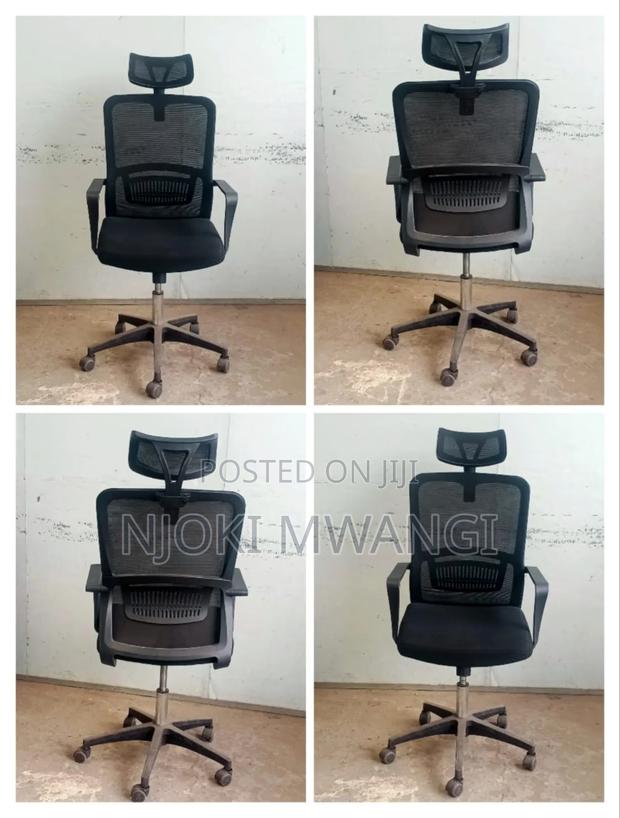 Office Chair With Headrest - thumbnail 2