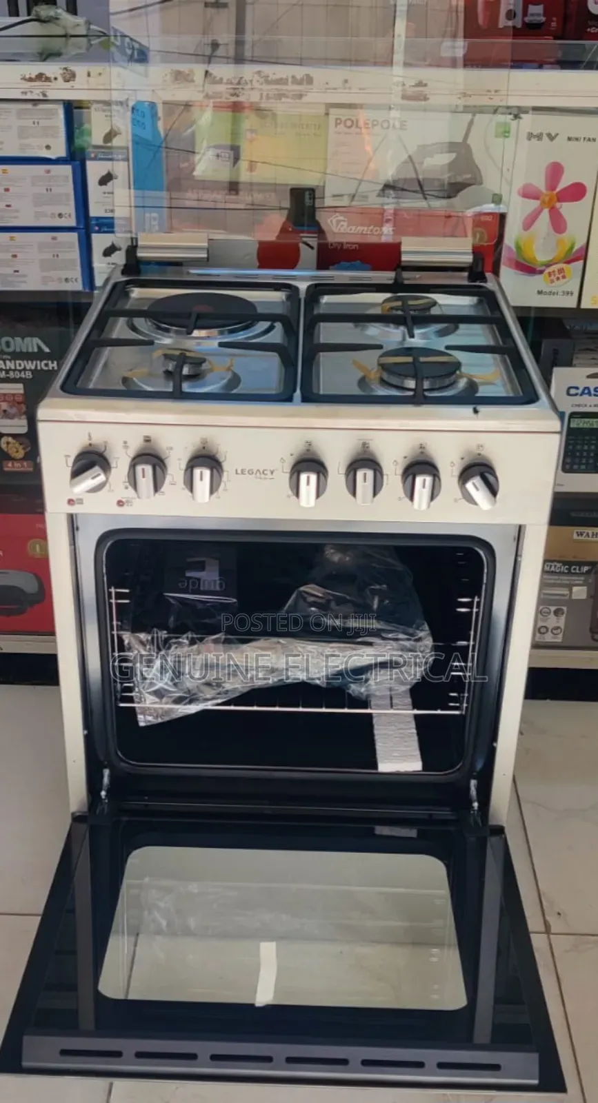 Legacy Standalone 3gas +1 Electric Cooker