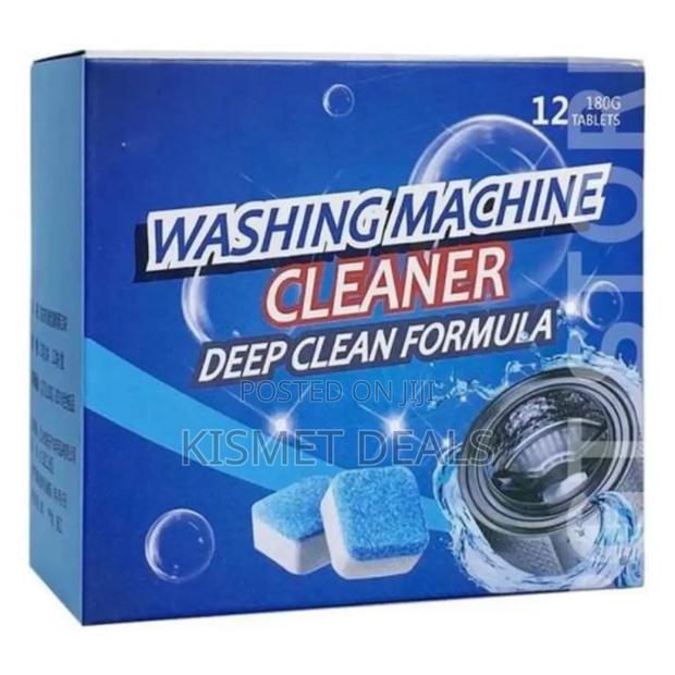 12pcs Washing Machine Tablets - Descale, Deodorize, Remove Mold - thumbnail 3