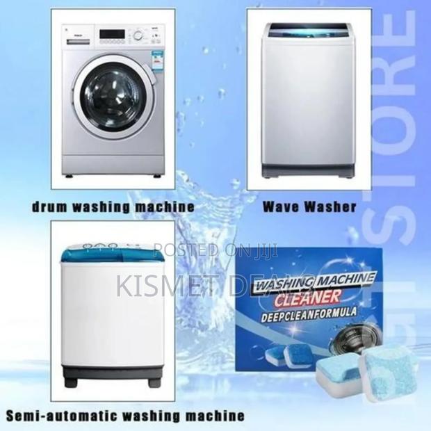 12pcs Washing Machine Tablets - Descale, Deodorize, Remove Mold - thumbnail 4