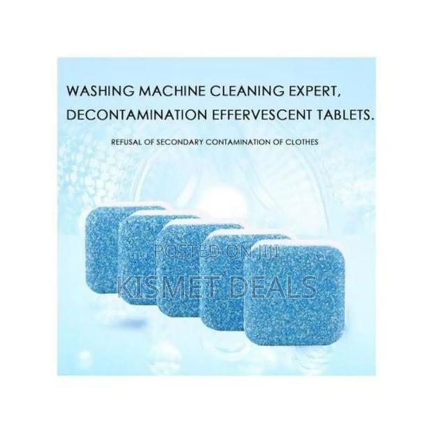 12pcs Washing Machine Tablets - Descale, Deodorize, Remove Mold - thumbnail 5