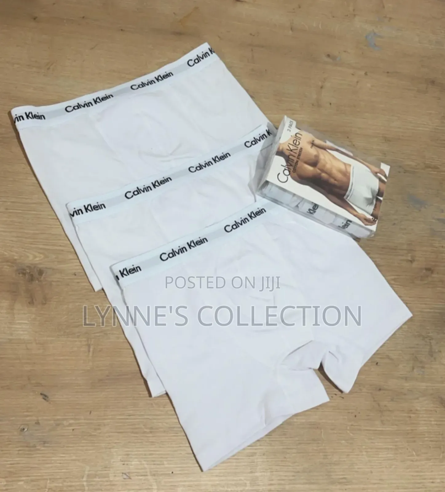 Calvin Klein White Boxers