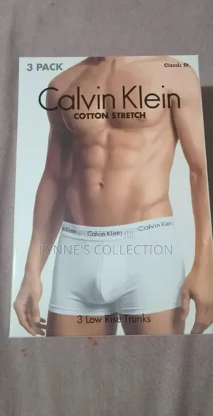 Calvin Klein White Boxers