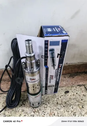 Solar Water Pump 250w Dc Maxmech Submersible Pump 50m