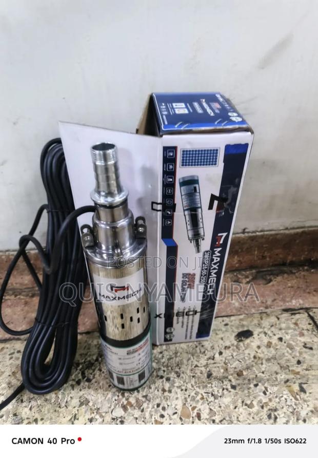Solar Water Pump 250w Dc Maxmech Submersible Pump 50m - thumbnail 2