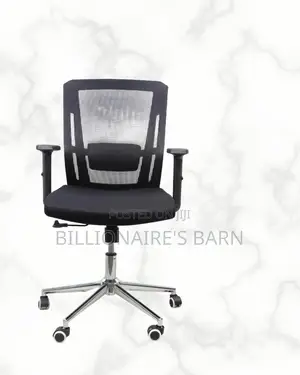 Barn Origin Mid-back Chair Chrome Base | Space-saving Fit