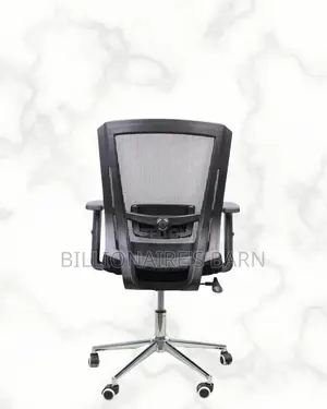 Barn Origin Mid-back Chair Chrome Base | Space-saving Fit