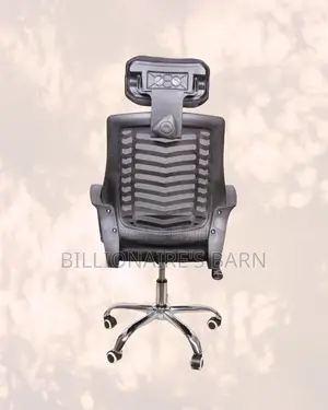 Office Chair With Adjustable Headrest • Neck Support Headrest