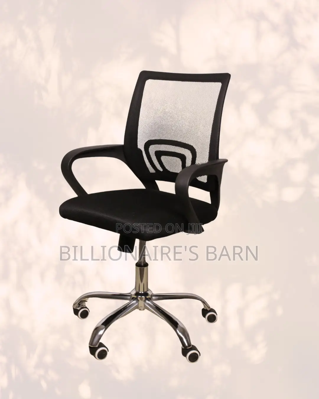 Ergonomic Office Chair — Posture Support, Lumbar Support Built-In