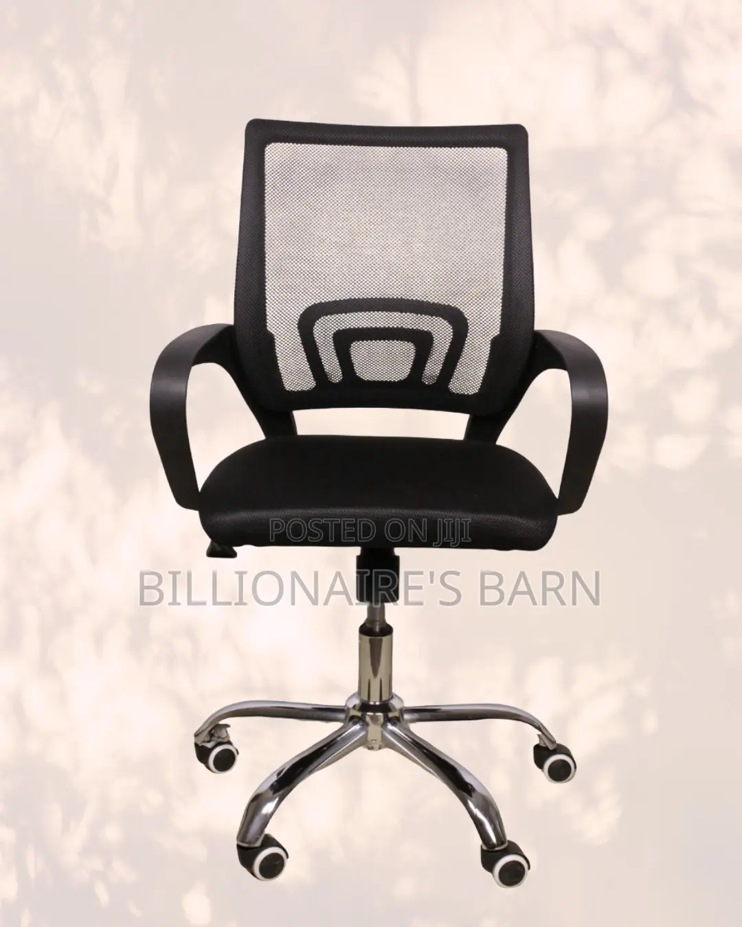 Ergonomic Office Chair — Posture Support, Lumbar Support Built-In