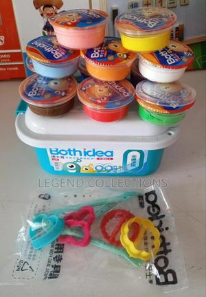 12pc Multicolored Modelling Clay - thumbnail 2