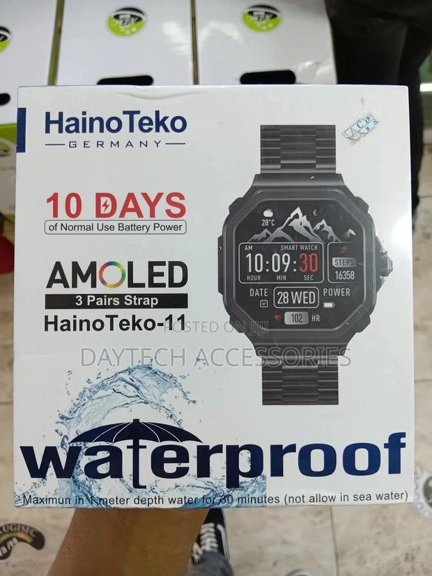 Hainoteko-11 German-Engineered Smartwatch – Amoled Display - thumbnail 3