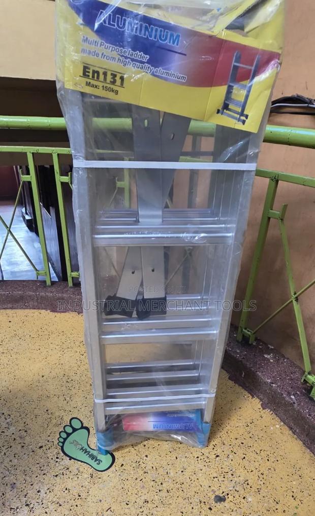 4step by 3m Aluminium Ladder -Accurate - main view