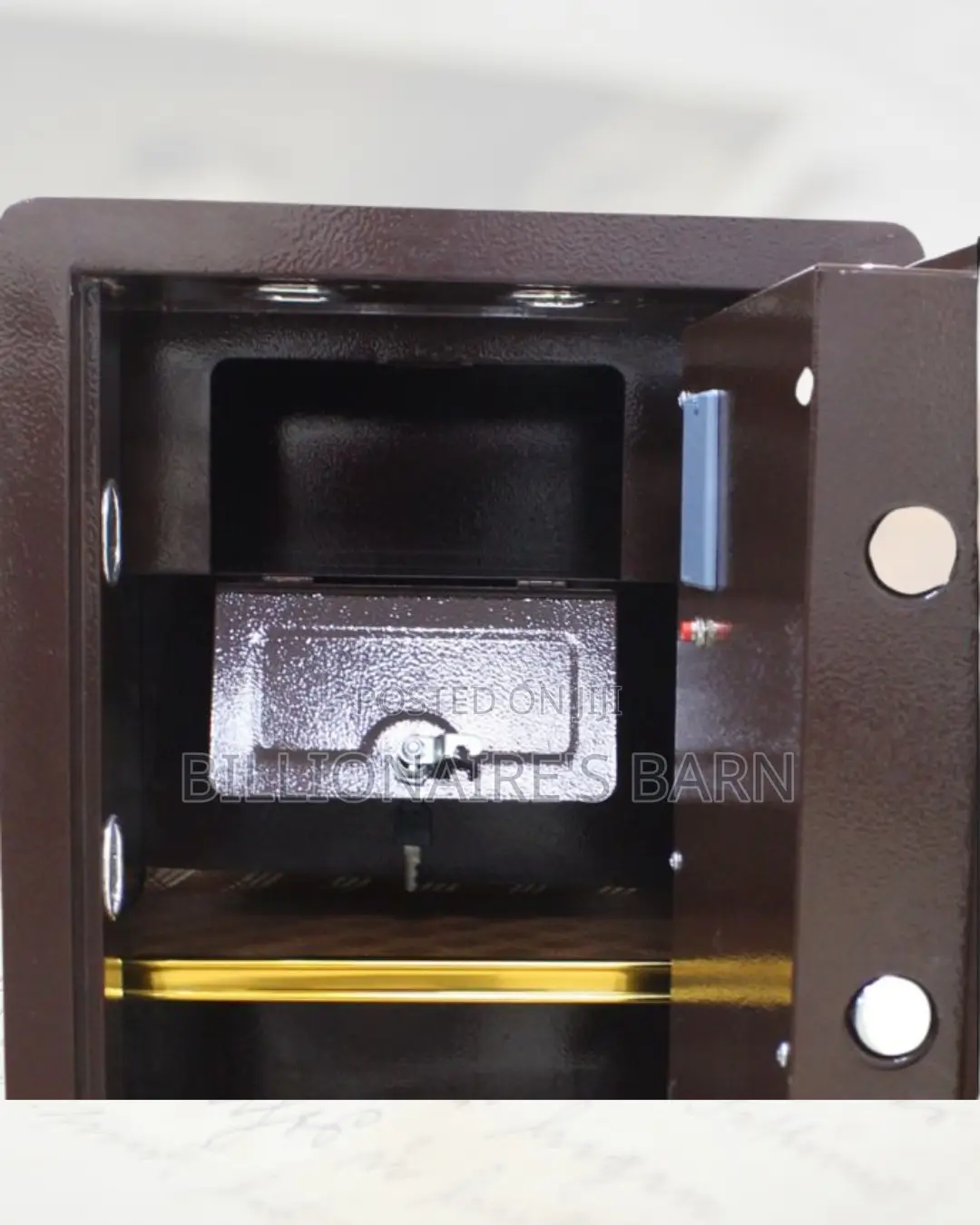 Fireproof Biometric Safe 60kg — Reliable Locking, Programmable Keypad