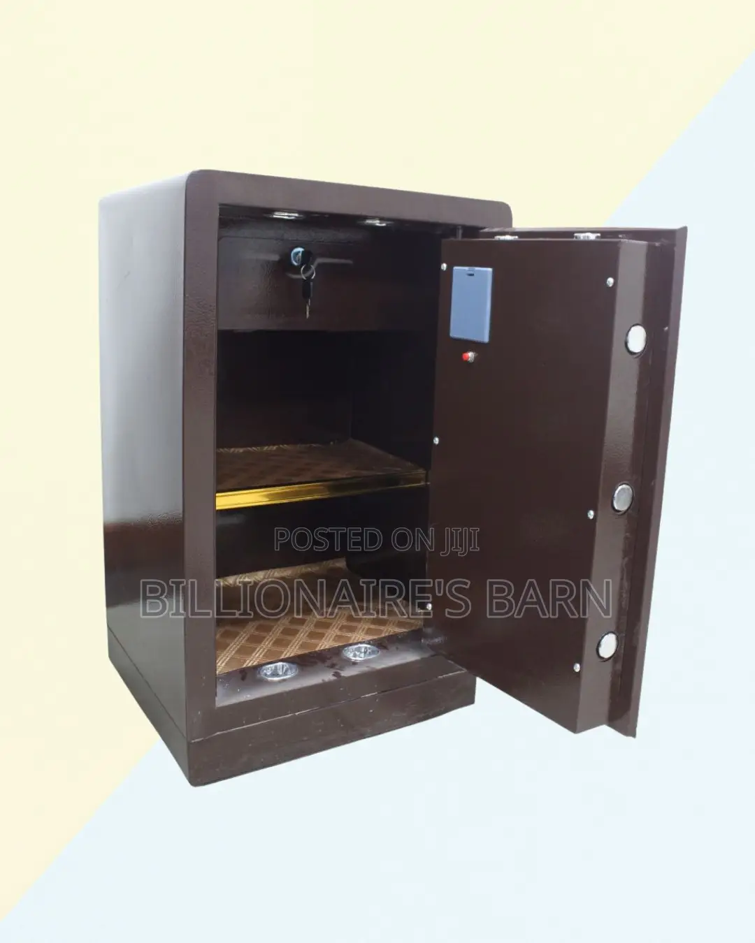 Fireproof Biometric Steel Safe — Business-ready Security, Fingerprint