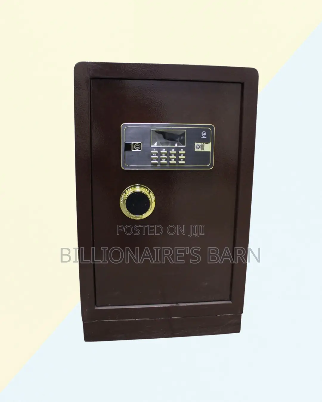 Fireproof Biometric Steel Safe — Business-ready Security, Fingerprint