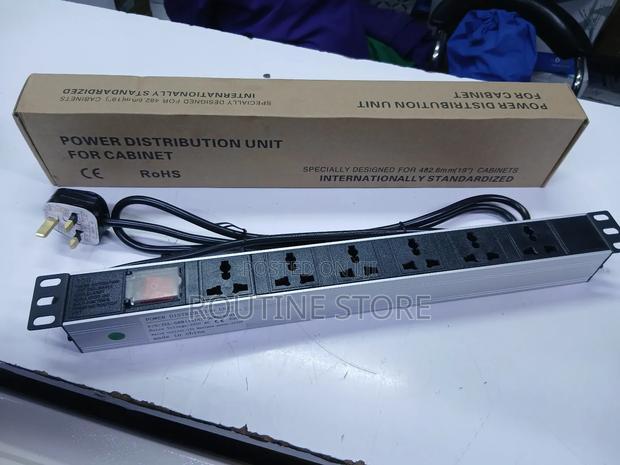 Pdu Power Extension Metallic 6 Way