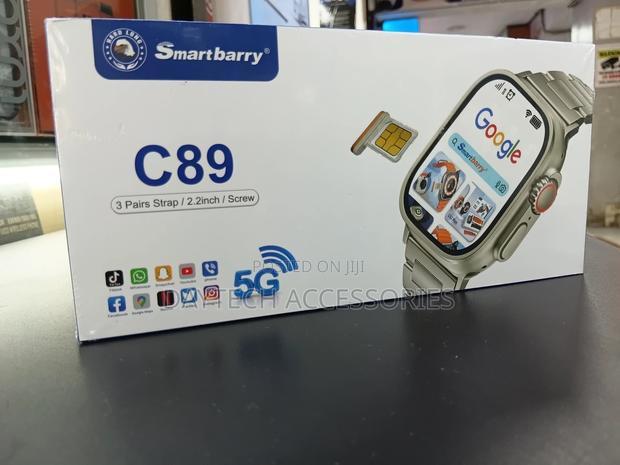 Smartberry C89 Android Smartwatch – 2.2” Display, 4gb Ram,64gb Storage - thumbnail 2