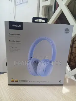 Ugreen Hitune Max5c Hybrid Active Noise-Cancelling Blue Headphones