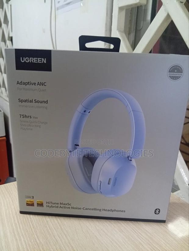 Hitune Max5c^Ugreen Hybrid Active Noise-Cancelling Headphones Hp203 - thumbnail 3